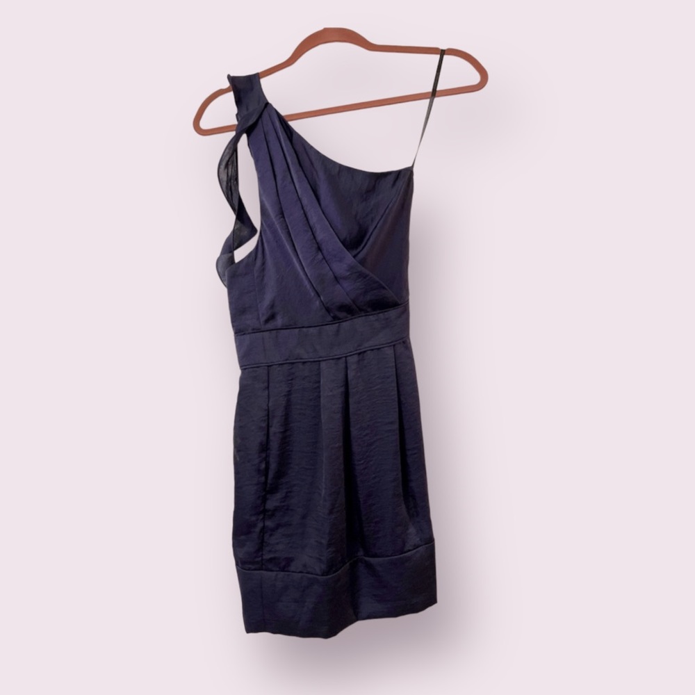 BCBG one shoulder dress